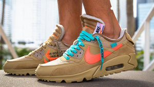 OFF-WHITE x Air Max 90 'Desert Ore'